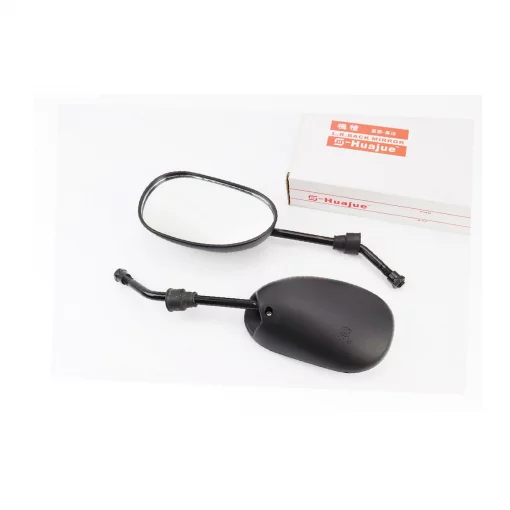 Зеркала к-кт DIO, чёрные "капли", М10 "длинная ножка" (ССС-знак качества), ДЗЕРКАЛА, YQ-354156