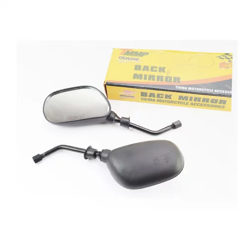 Дзеркала к-кт DIO, чорні "краплі", М10 "коротка ніжка", ДЗЕРКАЛА, YQ-337445