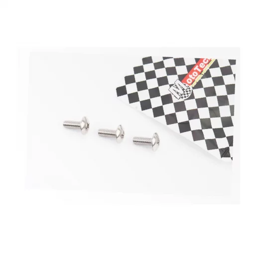 Болт M6 (Honda кріплення дзьоба) к-кт 3шт, хром, YQ-347685