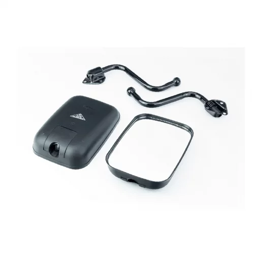 Зеркала к-кт на МОТОТРАКТОР, "прямоугольные" 210x145мм-чёрные, крепление под три болта, Мототрактор, YQ-608270