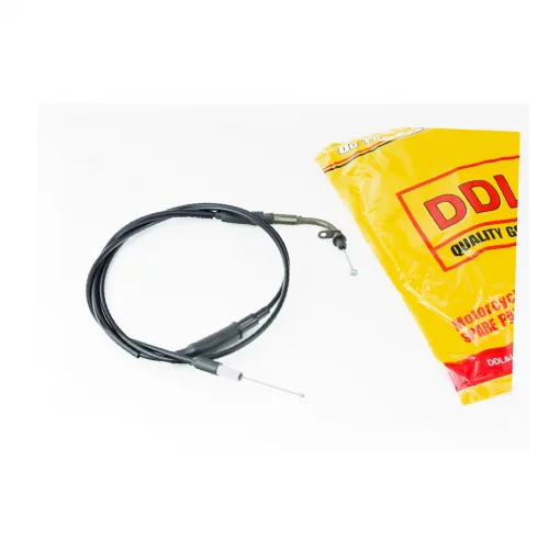 Трос газу Yamaha JOG (наконечник з внутрішньою різьбою) (трос 166см; кожух 154см), YQ-336680