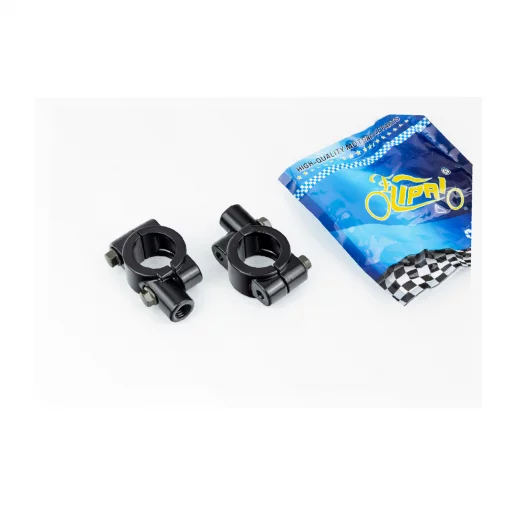 Крепление на руль для зеркал M10, к-кт 2шт, чёрный, ЗЧ-МОТО, YQ-335517