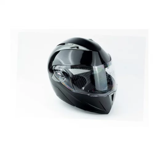 Шлем модуляр с откидным подбородком, выдвижные очки F-158 М (57-58см), чёрный, ШОЛОМИ, YQ-360643