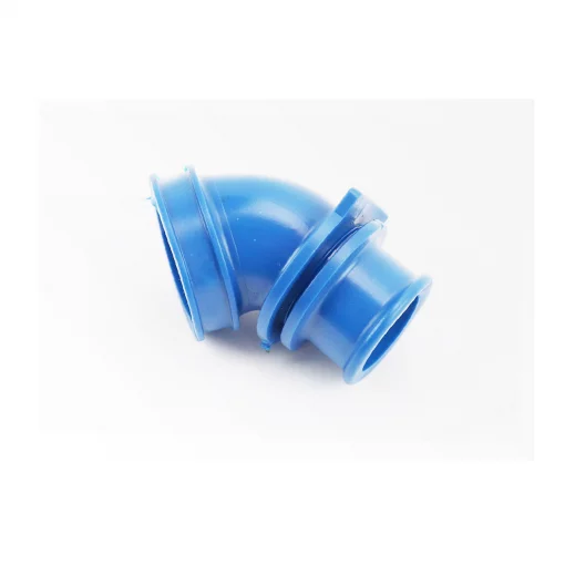 Патрубок фильтра воздушного Suzuki AD50 LET'S, силикон, синий, YQ-352367