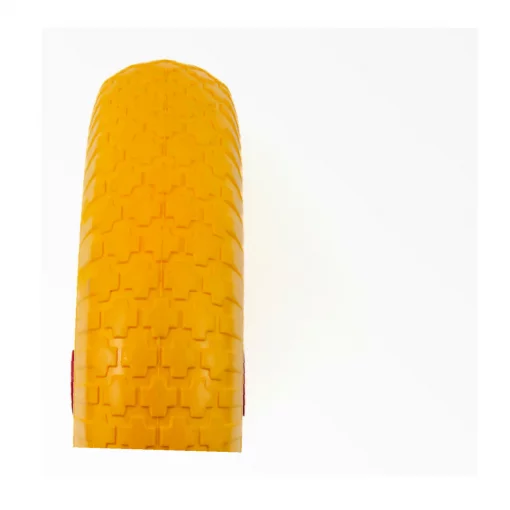 Колесо на тачку "ПІНОПОЛІУРЕТАН" 4,00-8, пром-підшипники під вісь 16мм, жовто-червоне, ШИНИ, YQ-303532