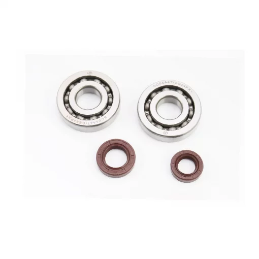 Подшипник SCO4A47CS24PX1 (20x52x12) 2шт коленвала DIO AF18/27+сальник (15,5x25,5x7; 20x31x7), YQ-352243