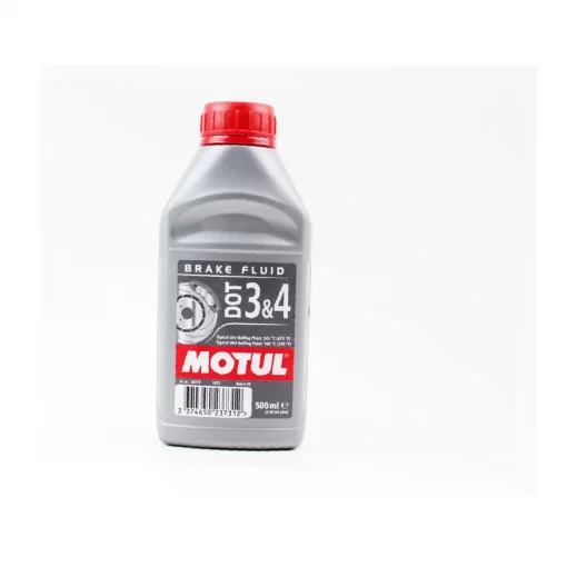 Гальмівна рідина синтетична "DOT-3/4 Brake Fluid", 500ml, МОТОХІМІЯ, YQ-304167