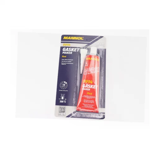 Герметик прокладочный силиконовый, красный (высокотемпературный) "GASKET MAKER RED", 85g, МОТОХІМІЯ, YQ-304009