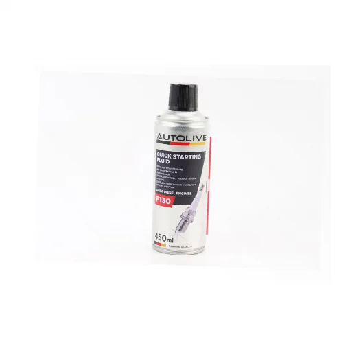 Ефір для легкого та швидкого запуску бензинових та дизельних двигунів "QUICK STARTING FLUID", аерозоль 450ml, МОТОХІМІЯ, YQ-304581