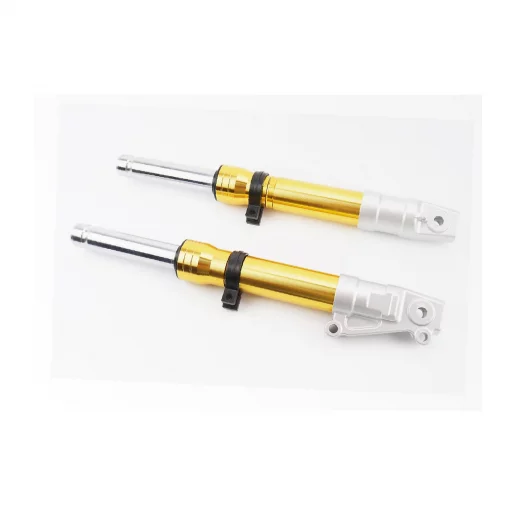 Вилка передня (перо) ліве, праве к-кт 2шт Honda DIO ZX AF35, 370мм, золотистий, YQ-363095