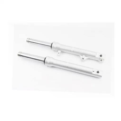 Вилка передняя (перья) лев., прав., к-кт 2шт Honda DIO, 380мм (под диск. торм.) качественные, серые, YQ-352336