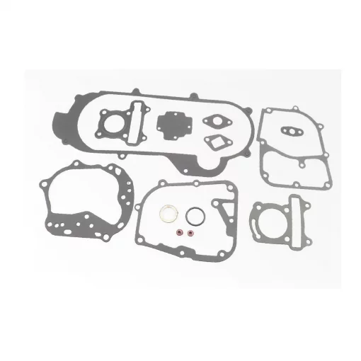 Прокладки двигуна 50cc-39мм, к-кт 13 деталей, короткий варіатор (метал), 50-100сс 4Т, YQ-349525