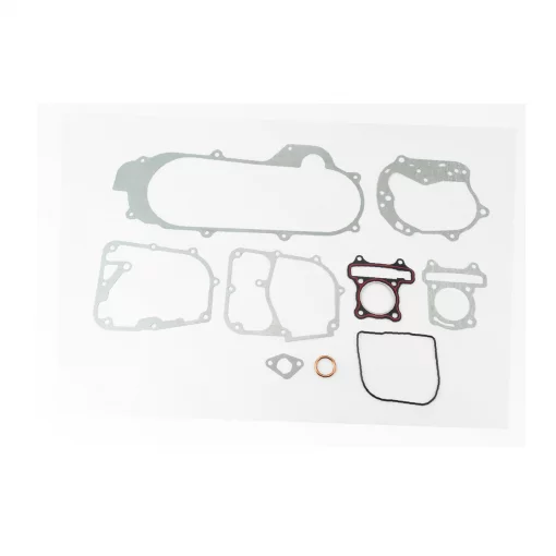 Прокладки двигателя 80cc-47мм, к-кт 9 деталей, короткий вариатор, 50-100сс 4Т, YQ-354764