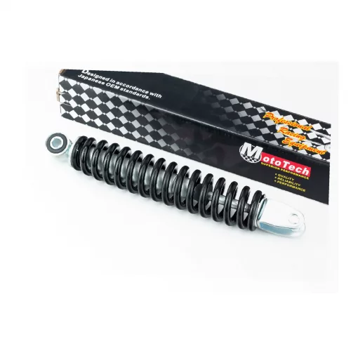 Амортизатор задний GY6/Suzuki-275мм*D-47мм (втулка 10мм / вилка 10мм), чёрный, ЗЧ-СКУТЕР, YQ-328630