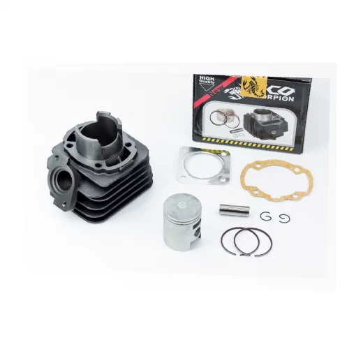 Цилиндр к-кт (цпг) Honda DIO AF27 65cc-43мм (палец 12мм) (AF18,AF25,AF28 DIO; AF24,AF30,AF31,AF51 TACT; LEAD20; FIT), YQ-347653