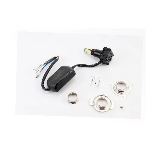 Лампа фари діодна LED-4 SUPER (к-кт різних кріплень) зі стабілізатором 3000LM/20W-40W, ЛАМПИ, YQ-337388