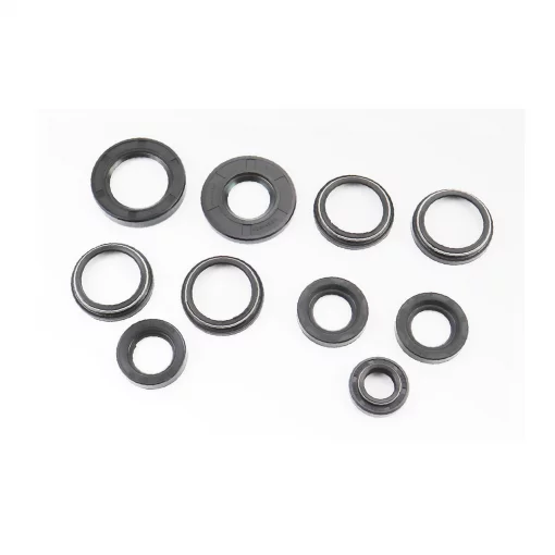 Сальники к-кт 10шт (17x30x7/10; 22x35x7; 23x36,5x6-2шт; 25x52x6; 34x43x5/8-4шт; 34x52x9) Планета, ІЖ, YQ-342138