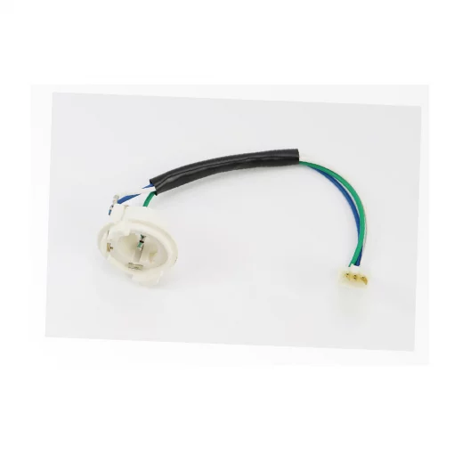 Патрон лампы фары цоколь BA20D пластик, серый тип 2, ЛАМПИ, YQ-337690