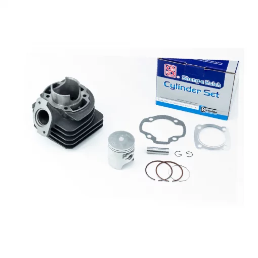 Цилиндр к-кт (цпг) Honda LEAD90cc-48мм (палец 12мм), синяя коробка, YQ-331034