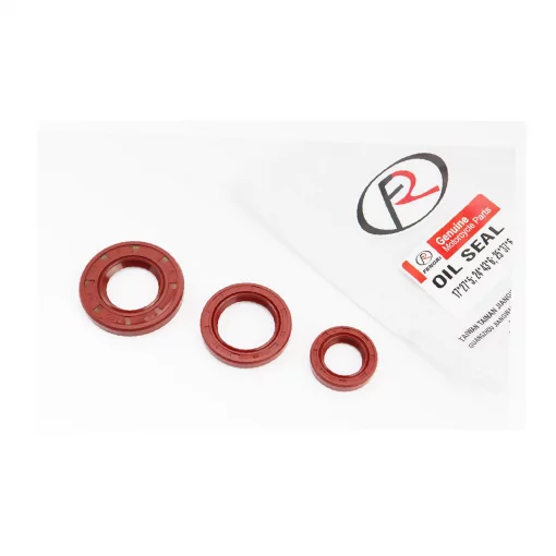 Сальники к-кт 3шт (17x27x5; 24x43x6; 25x37x6) двигателя, Suzuki AD50/Sepia, YQ-352255