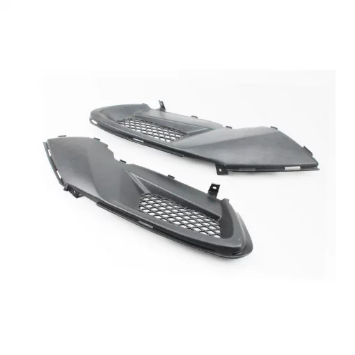 Viper-F1/F50 Пластик-средний боковой (продолжение пола) левый+правый к-кт 2шт, чёрный, ЗЧ-СКУТЕР, YQ-328404