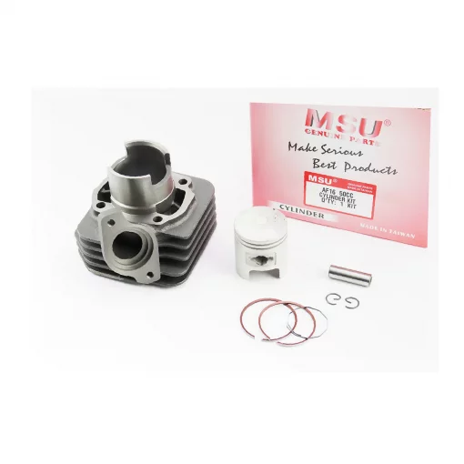 Цилиндр к-кт (цпг) Honda TACT AF09/AF16 50cc-41мм (палец 10мм, крепление глушителя 54мм), YQ-308825