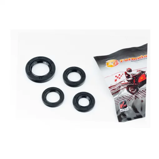 Сальники к-кт 4шт (16,4x30x5; 19,8x30x5; 20x32x6; 27x42x7) двигателя, 50-100сс 4Т, YQ-349149