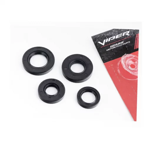 Сальники к-кт 4шт (17x35x7; 20x30x6; 20x42x8; 25x44x7) двигателя, 2Т-РЕМІНЬ, YQ-312060