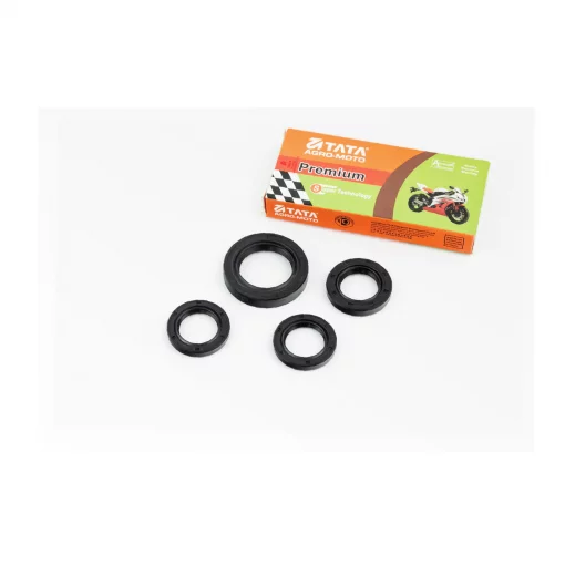 Сальники к-кт 4шт (19,8x30x5-2шт; 20x32x6; 27x42x7) двигуна, 125-150сс 4Т, YQ-310856