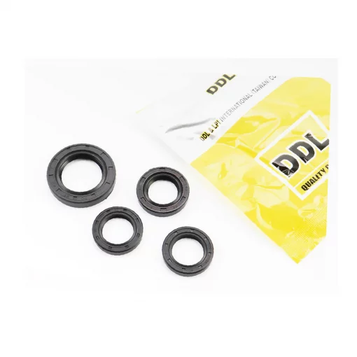 Сальники к-кт 4шт (19,8x30x5-2шт; 20x32x6; 27x42x7) двигуна, 125-150сс 4Т, YQ-310080