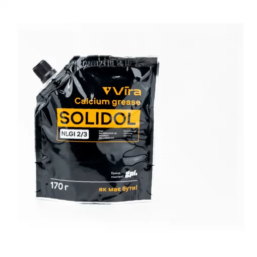 Мастило багатоцільове кальцієве "СОЛІДОЛ жировий NGLI 2/3", 170g, МОТОХІМІЯ, YQ-304724