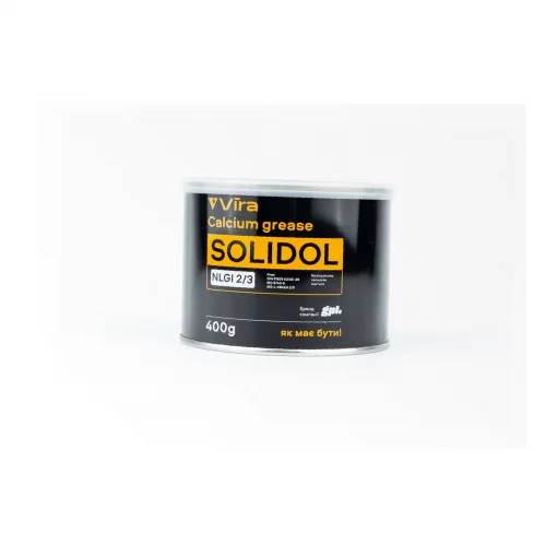 Мастило багатоцільове кальцієве "СОЛІДОЛ жировий NGLI 2/3", 400g, МОТОХІМІЯ, YQ-304722