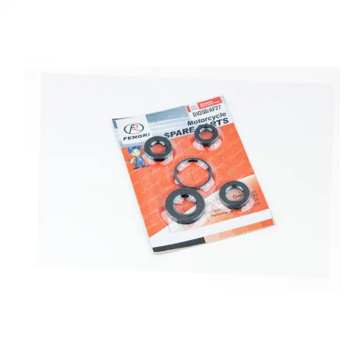 Сальники к-кт 5шт (15x25x7; 17x30x7; 20x31x7; 25x40x7; 34x39x4) двигателя, Honda DIO, YQ-363218