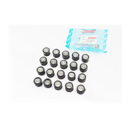 Сайлентблок амортизатора+втулка 12мм к-кт 20шт, чорний, ЗЧ-МОТО, YQ-354744