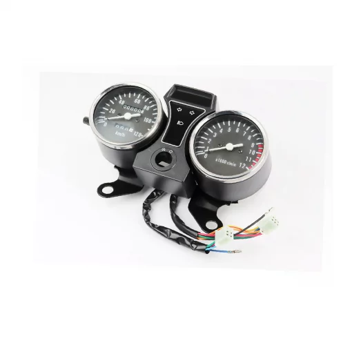 Спідометр "подвійний" 120 км/год. тахометр механічний (широке кріплення), ALPHA, YQ-319207