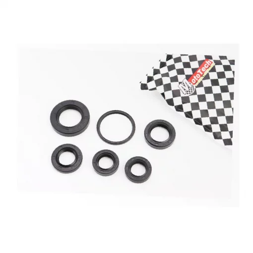 Сальники к-кт 6шт (15,6x25,5x7-2шт; 17x30x5; 20x31x7; 24x40x7; 34x39x4) двигателя, Honda DIO, YQ-352835