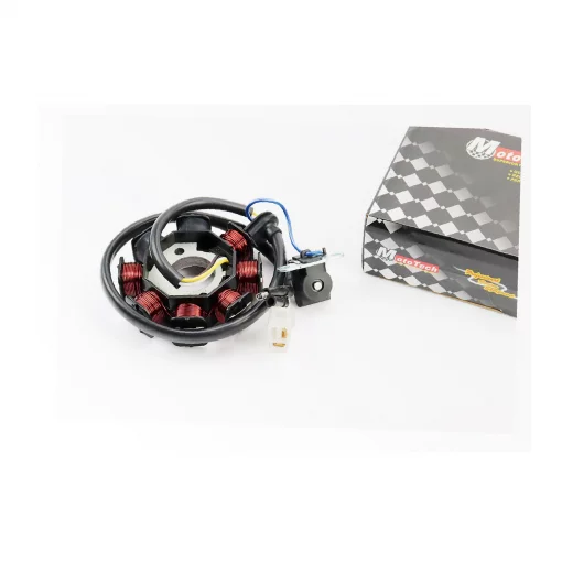 Статор магнето (генератора) (8 катушек разъем "мама 2+2") высота 29мм, 50-100сс 4Т, YQ-309814