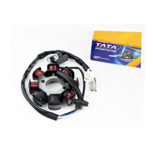 Статор магнето (генератора) (8 катушек разъем "мама 2+2") высота 31мм, 50-100сс 4Т, YQ-349342