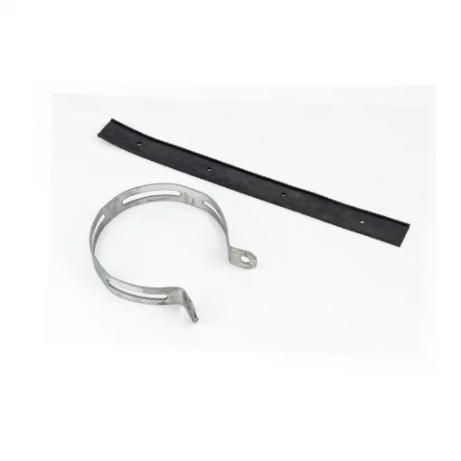 Хомут глушителя+резинка (толщина-2мм), 50-100сс 4Т, YQ-349006