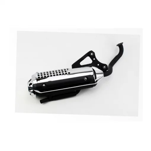 Глушник Honda DIO ZX AF34/35, LEAD AF-48, хром, YQ-347402