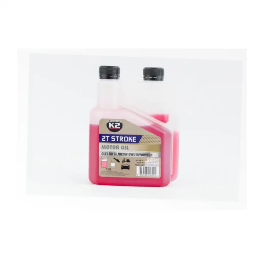 Олива 2T напівсинтетична для мототехніки, червоне "2T STROKE OIL RED", 500ml (з дозатором), МОТОХІМІЯ, YQ-304895