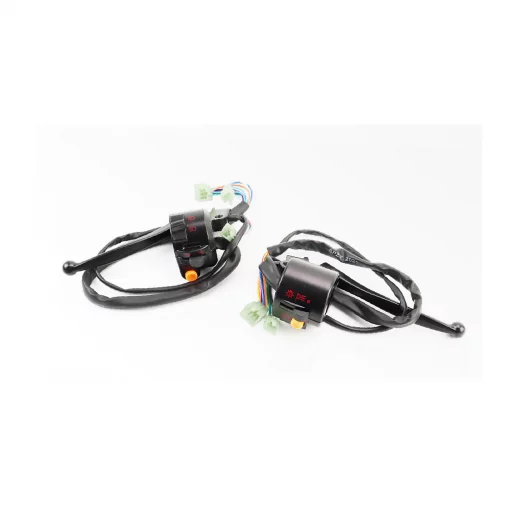 Блок кнопок на кермі к-кт із важелями (проводи з "фішками", під дзеркала М8) ALPHA, ALPHA, YQ-319075