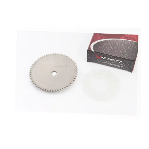 Шестерня стартера "тарелка"+крыльчатка вариатора, 50-100сс 4Т, YQ-349126