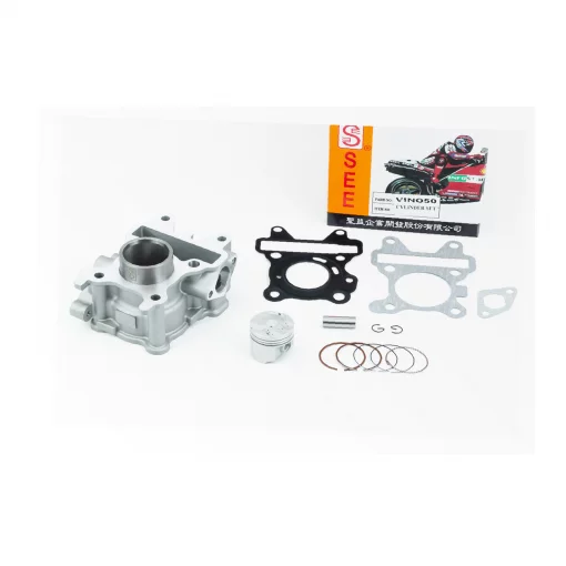 Цилиндр к-кт (цпг) Yamaha SA36J/VINO/GEAR 4T 49cc-38мм (палец 10мм), водяное охлаждение, жёлтая коробка, YQ-347627