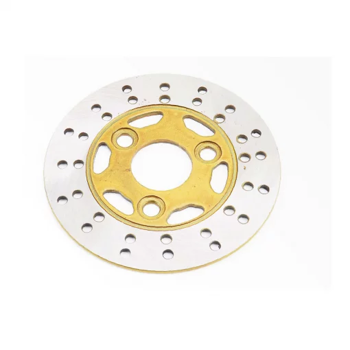 Диск тормозной Yamaha JOG (155мм), жёлтый, YQ-331875