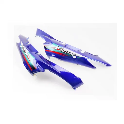 Пластик-боковой задний левый, правый к-кт 2шт, синий, ACTIVE, YQ-320507