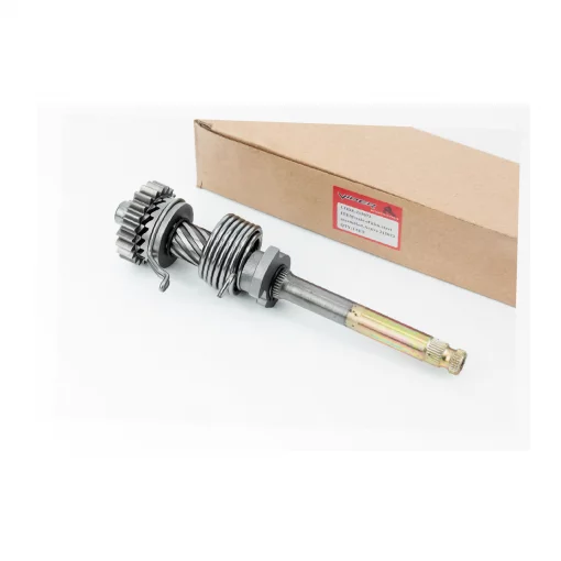 Вал заводной лапки в сборе (шестерня, пружина) 200мм тип 2 (косые зубья), DELTA, YQ-318832