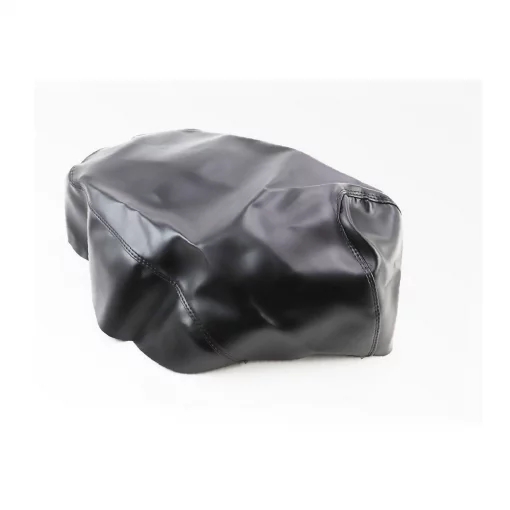 Чехол сиденья Honda DIO AF34 (экокожа), чёрный, YQ-363027