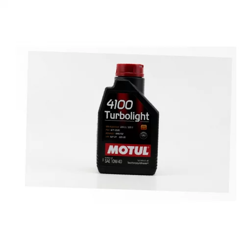Олива 4T 10W-40 напівсинтетична універсальна "4100 TURBOLIGHT", 1L, МОТОХІМІЯ, YQ-304327