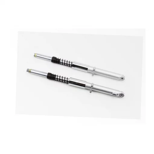 Вилка передняя (перья) лев., прав., к-кт 2шт, L-525мм, d-25мм (пружина снаружи), DELTA, YQ-318673